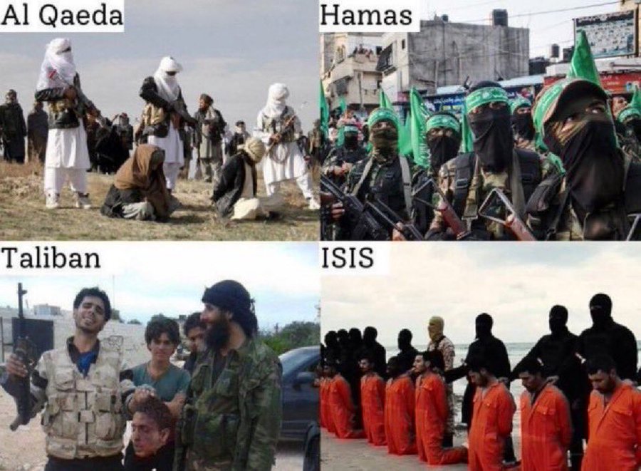 La religión de paz y amor, según me contaron los zurdos.