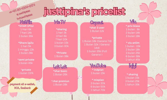 justtipinna's tweet photo. yukk gaiss yg mau app premium bisa lgsg dm atau wa dibawahh guyss 😍😍😍☺️☺️☺️🧡🧡🧡

💌 https://t.co/caGQAYUKq6

#wtb #wts #zonauang #zonajual #premiumapp https://t.co/0rsC7LixEu