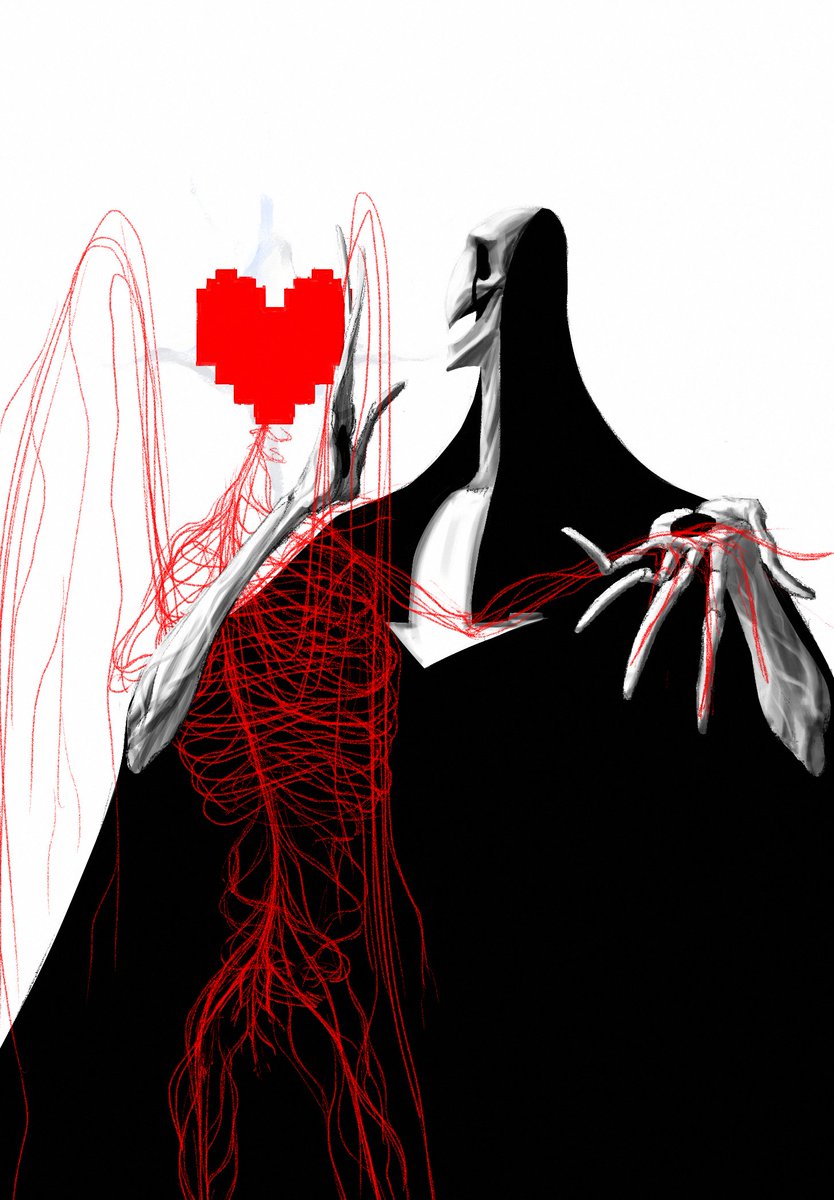 How lucky we are
to need each other in this way.
#DELTARUNE