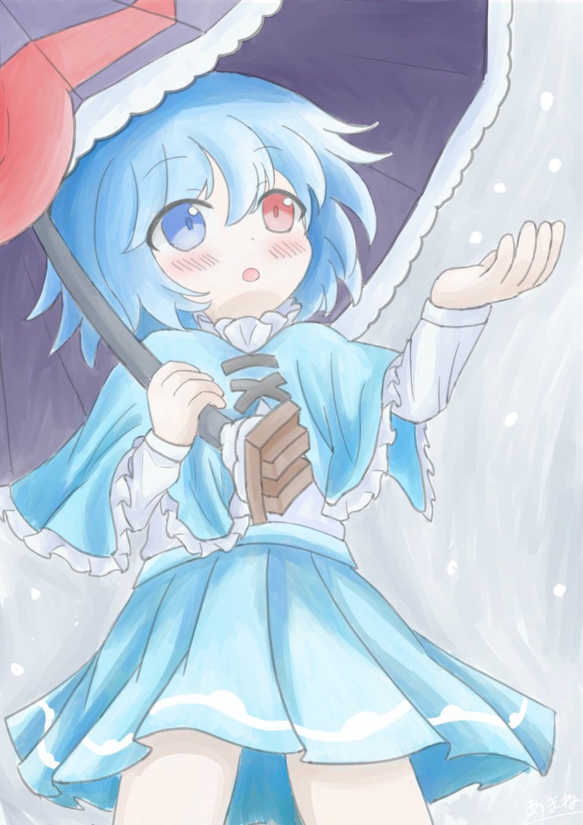 #2月8日は小傘の日
少し調整して再掲！☂️❄️