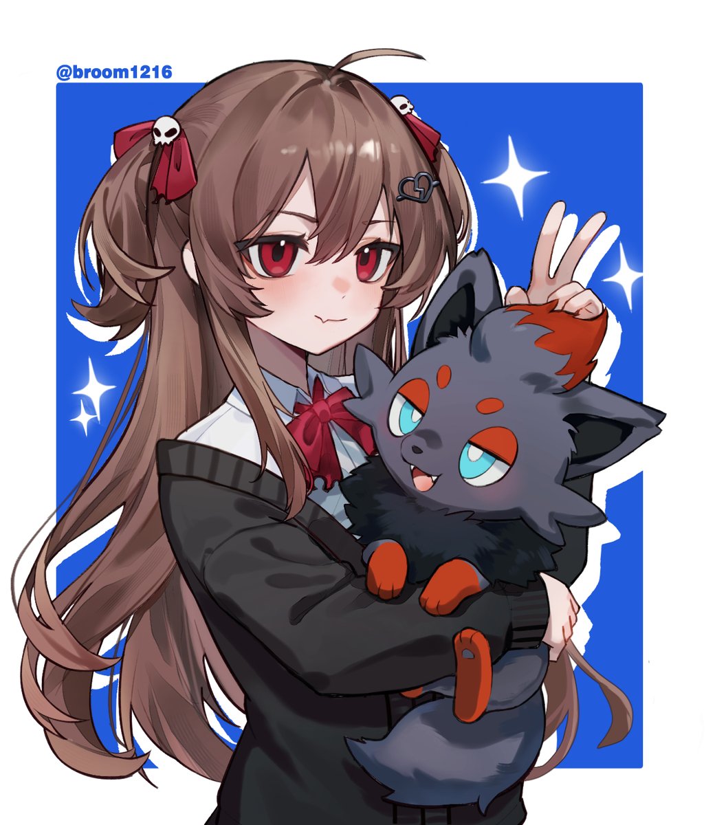 Finally Did Evil too!
She goes well with Zorua！
Thank you for commenting on my pervious tweet
I have so many Ideas about twins I want to do But I don't have that much time😂😂
#heartheartart