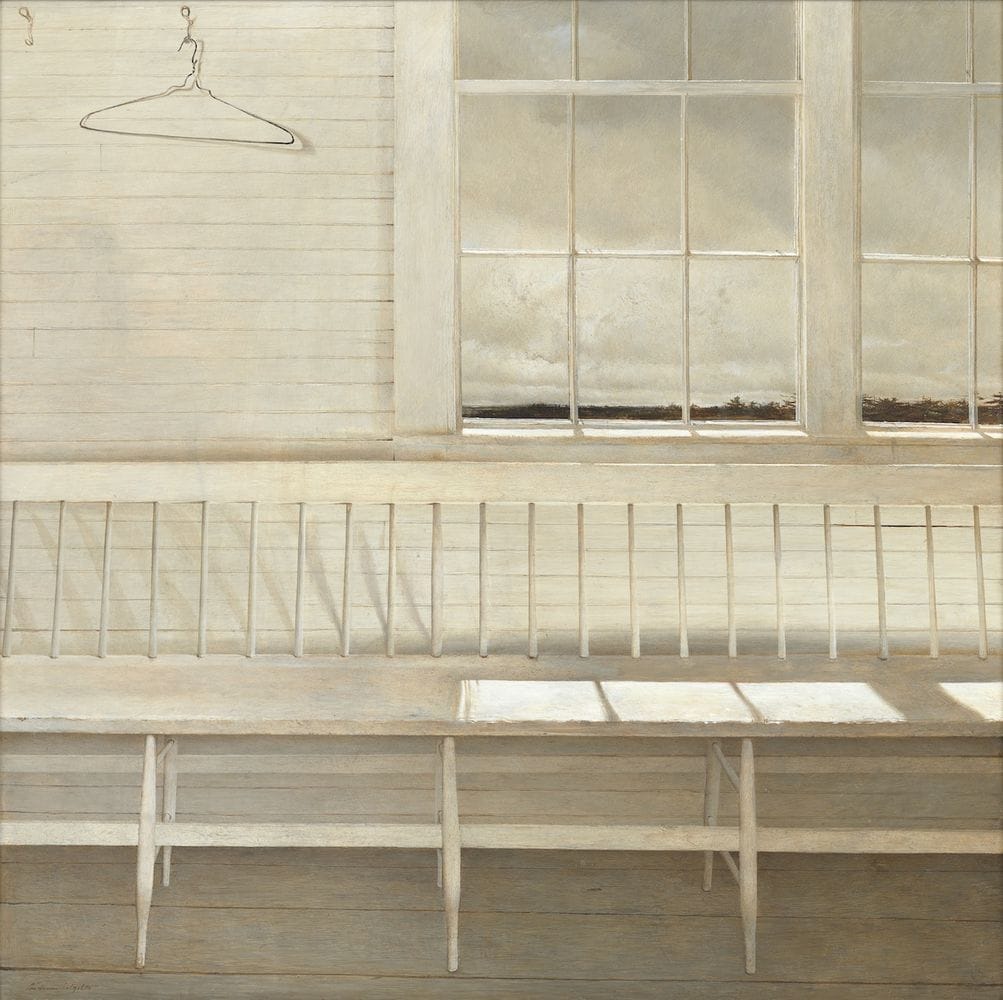artstitle's tweet image. アンドリュー・ワイエス
（Andrew Wyeth、1917-2009）
『海から上がって』
（Off at Sea）