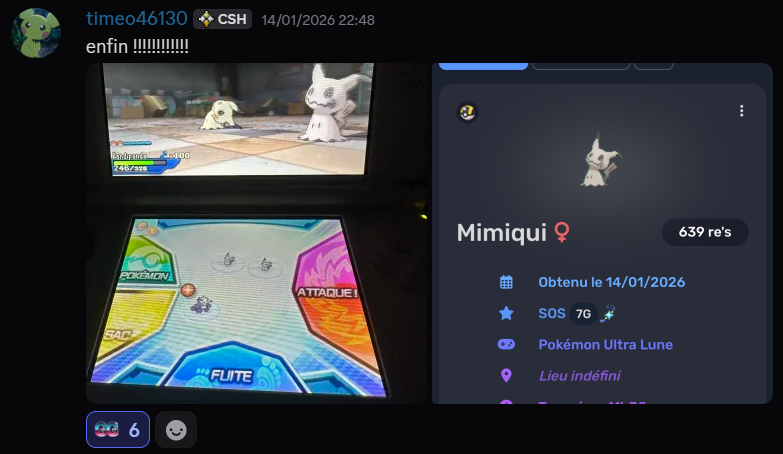 Communauté Shiny Hunting tweet media