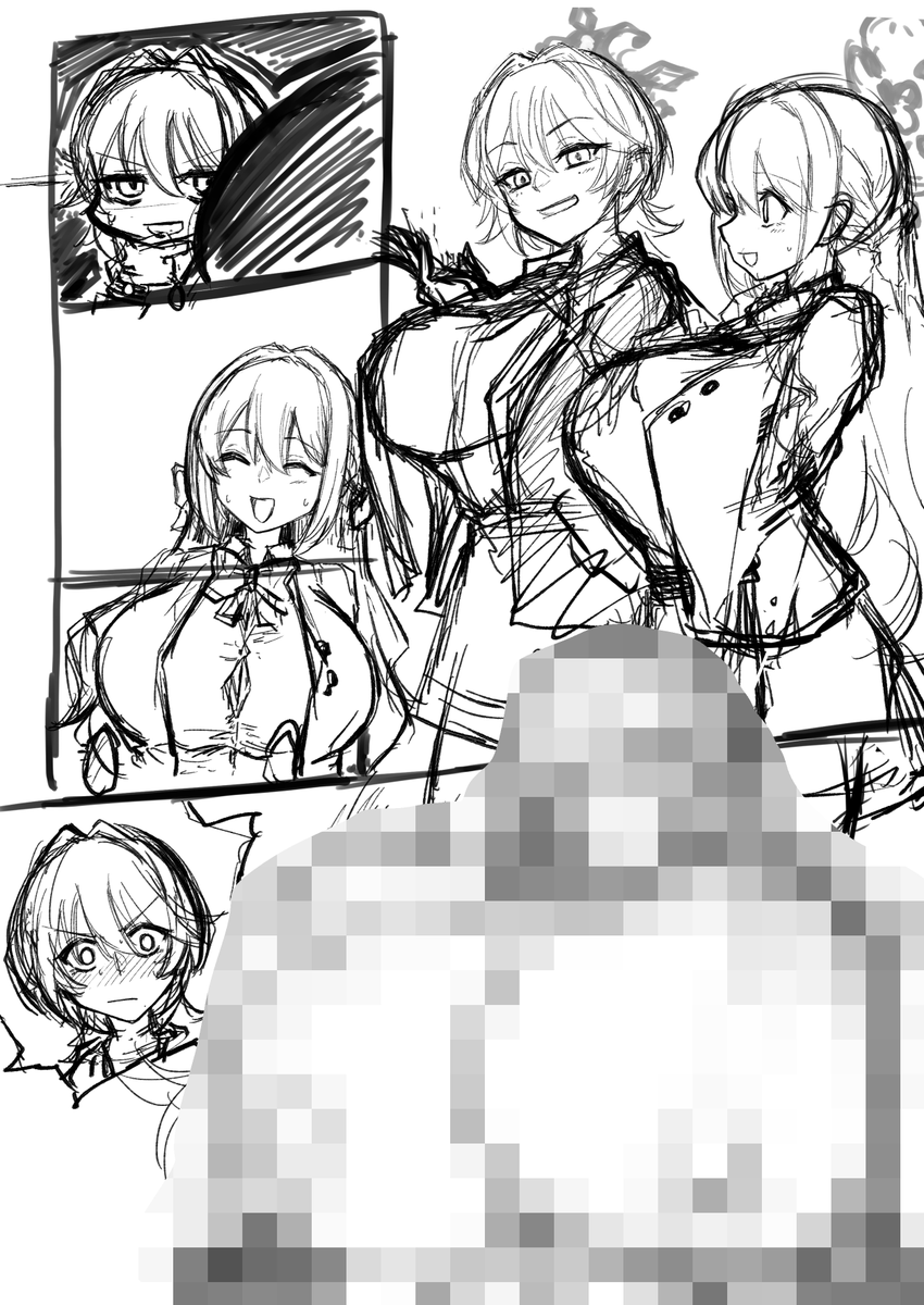 skeb wip
ミヨちゃん超乳概念漫画 