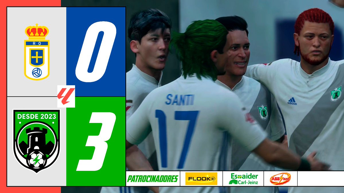 ByTSA_FC's tweet photo. Otra victoria más vs @RealOviedo

Buen partido de todo el equipo que jugaron muy coordinados en ambas áreas

Hubo tramos en los que nos pusieron en apuros, pero aguantamos y sentenciamos al final

Seguimos firmes hacia el titulo sin que nos tiemble el pulso

#FC26 #LALIGAEASPORTS https://t.co/B5k1XNcx0F