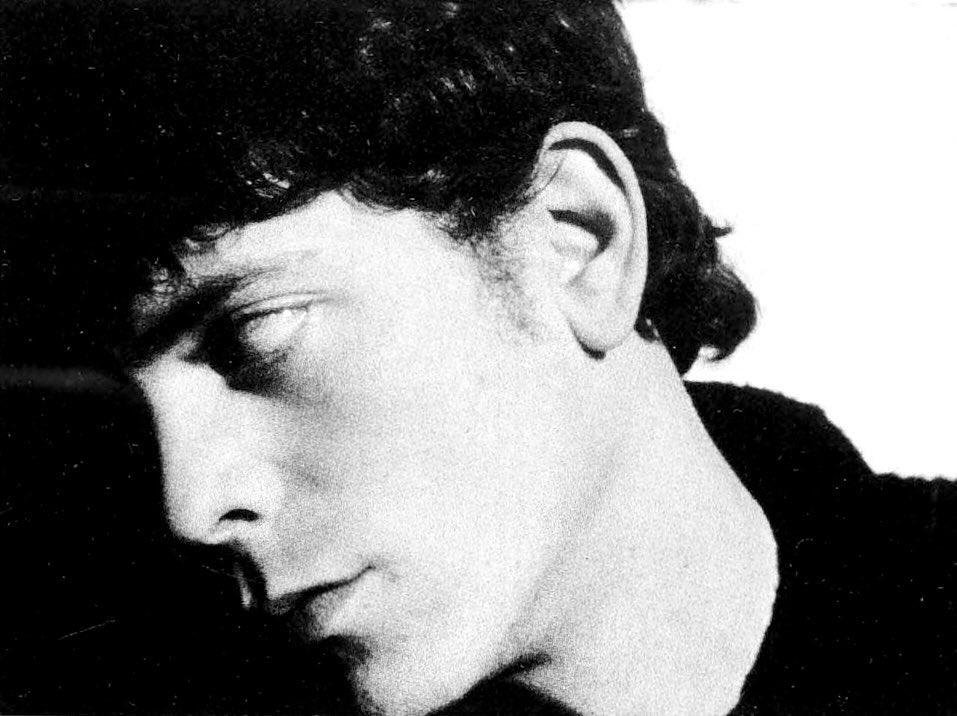 Lou Reed shot by Andy Warhol, c. 1964-66