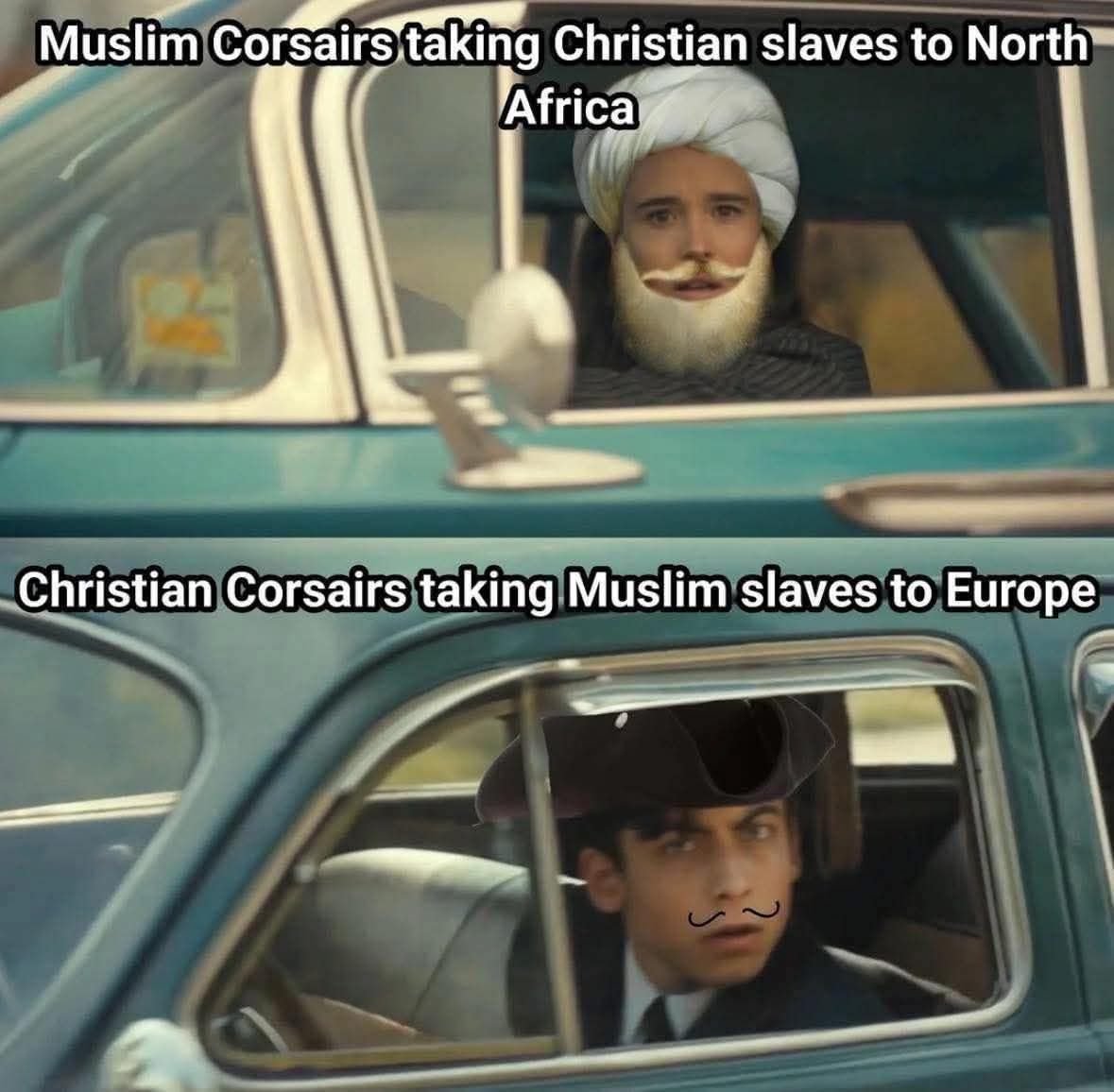 The Mediterranean was a jolly place between X and XVII century.