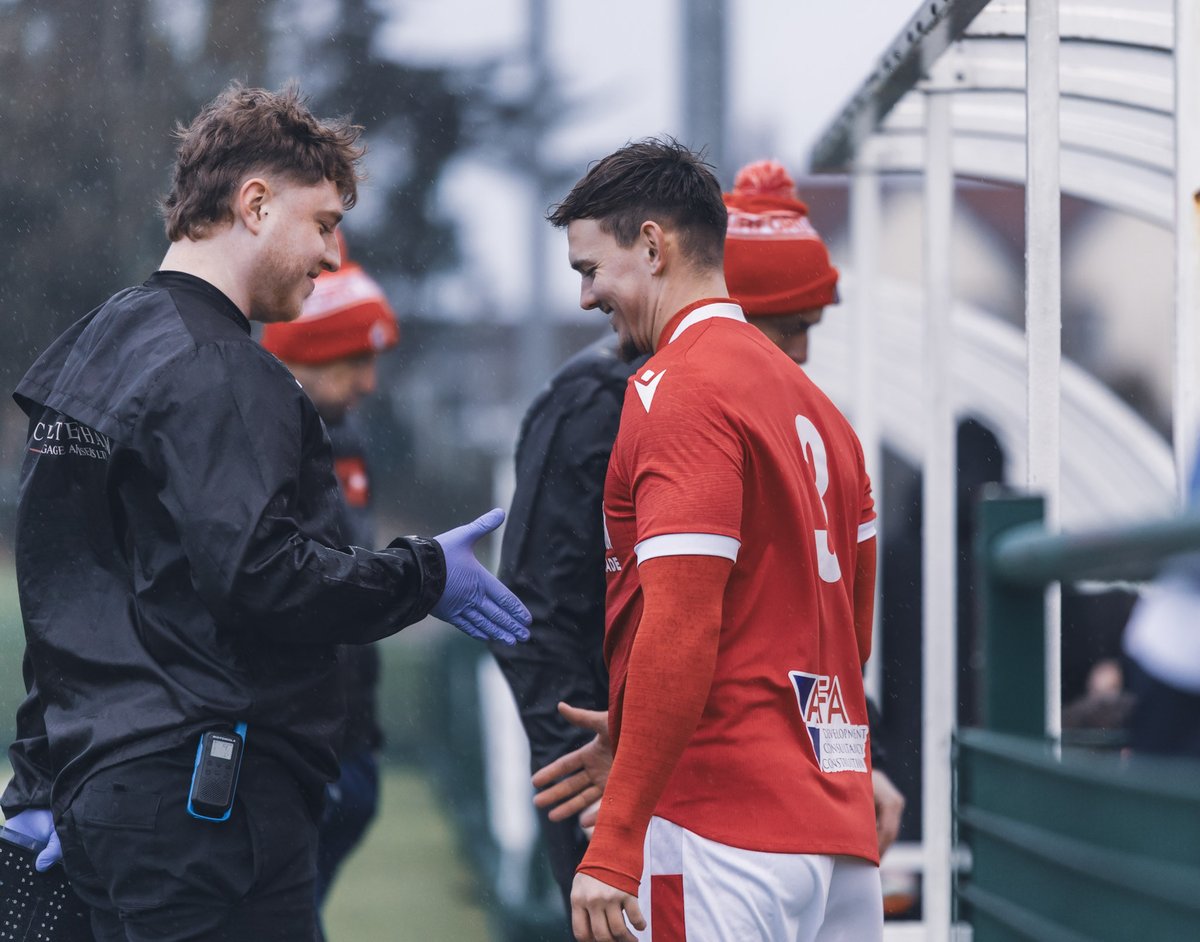 FairfordTownFC's tweet photo. Yesterday’s result was topped off with the return of Louis Spalding, who has worked tirelessly with sports therapist Olly Begley to get back on the pitch after a long-term injury. You’ve been a credit to yourself Louis and thank you Olly for all your effort getting Louis back on the pitch!

🛬🔴⚪️