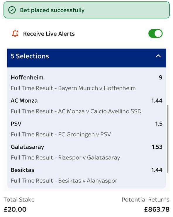 The BetModule tweet media