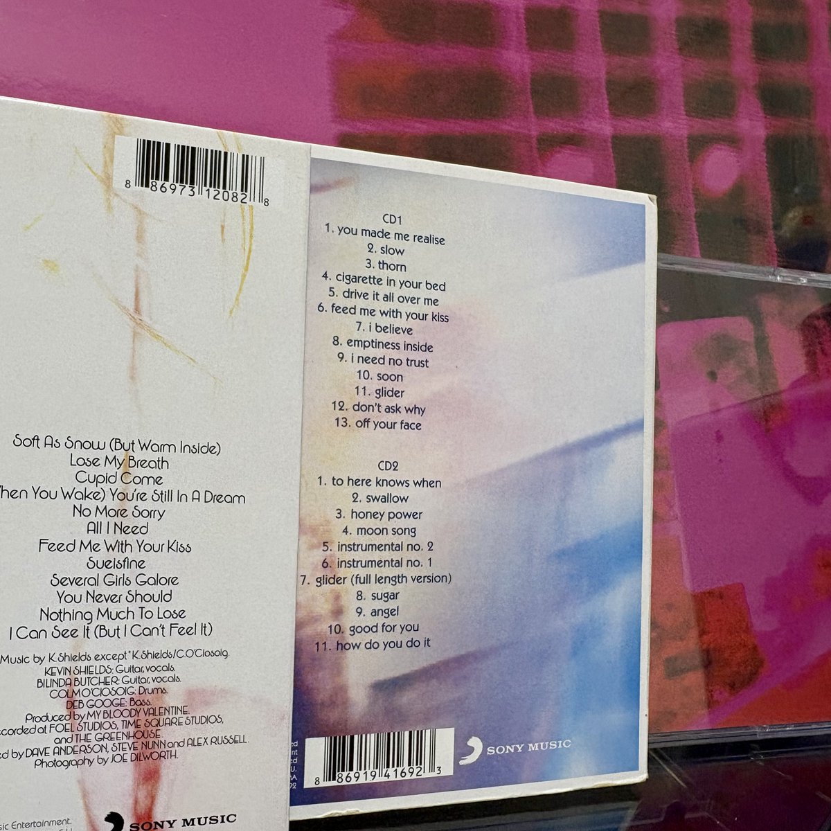 🕯️2月のExit Musicは13日の金曜日開催🌙
私の前半30分、マイブラオンリーでやっていいよとOKをもらったので、
一人マイブラナイトやります（20:30–21:00）
写真はラブレスと今日の空。

Exit Music （vol.243） 
・2026/02/13（FRI）20:00〜23:00
・DJ BAR EdgeEnd