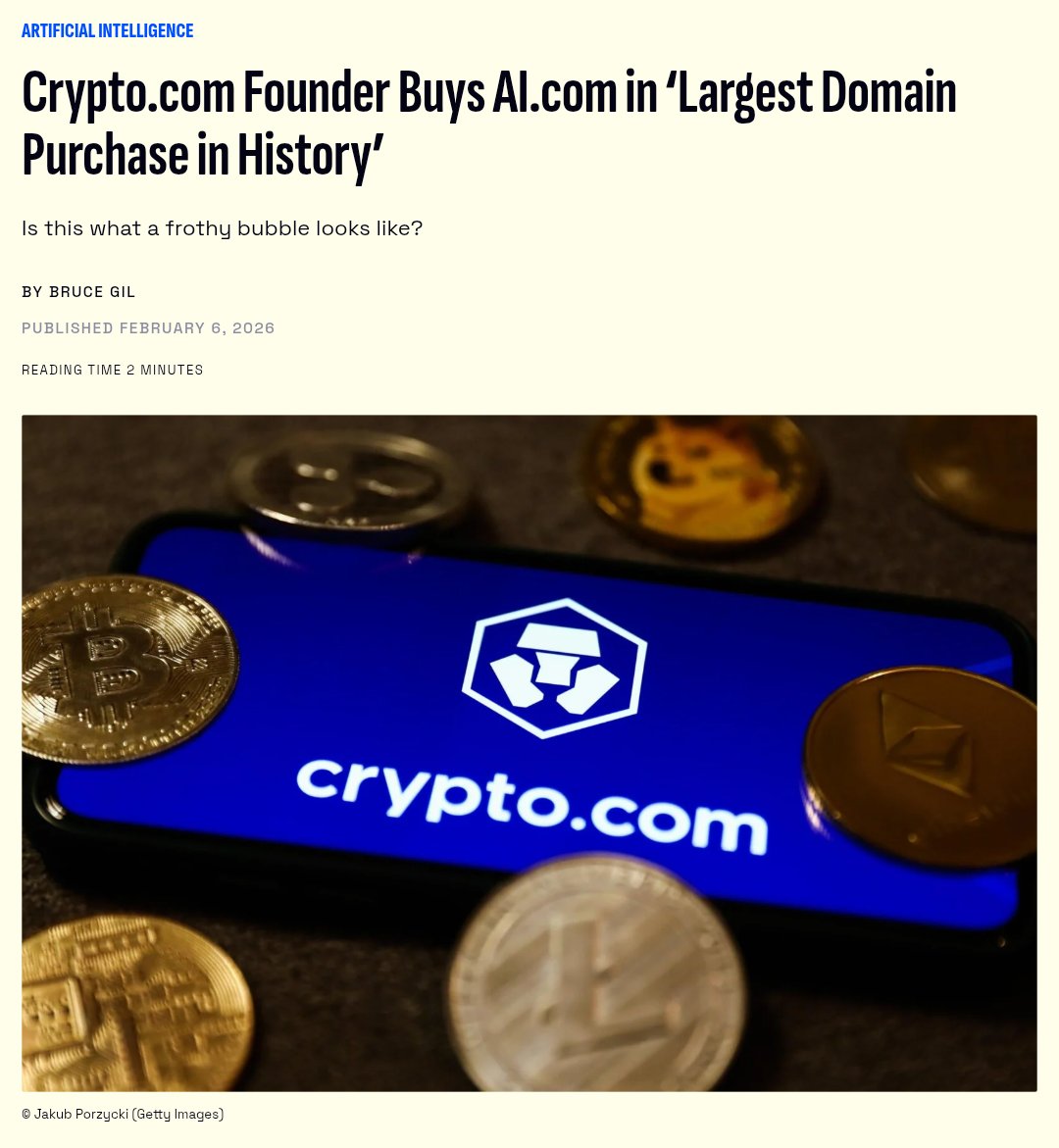 FaktaBukanAuta's tweet photo. CEO Crypto Kris Marszalek membeli domain https://t.co/BkF4RDgZk6 dari anak Malaysia pemilik domain tersebut iaitu Arsyan Ismail pada harga RM280 juta.

Jualan nama domain ini menjadikan ia sebagai nama domain yang paling bernilai di dunia setakat ini. https://t.co/yu7Mn3Pw6u