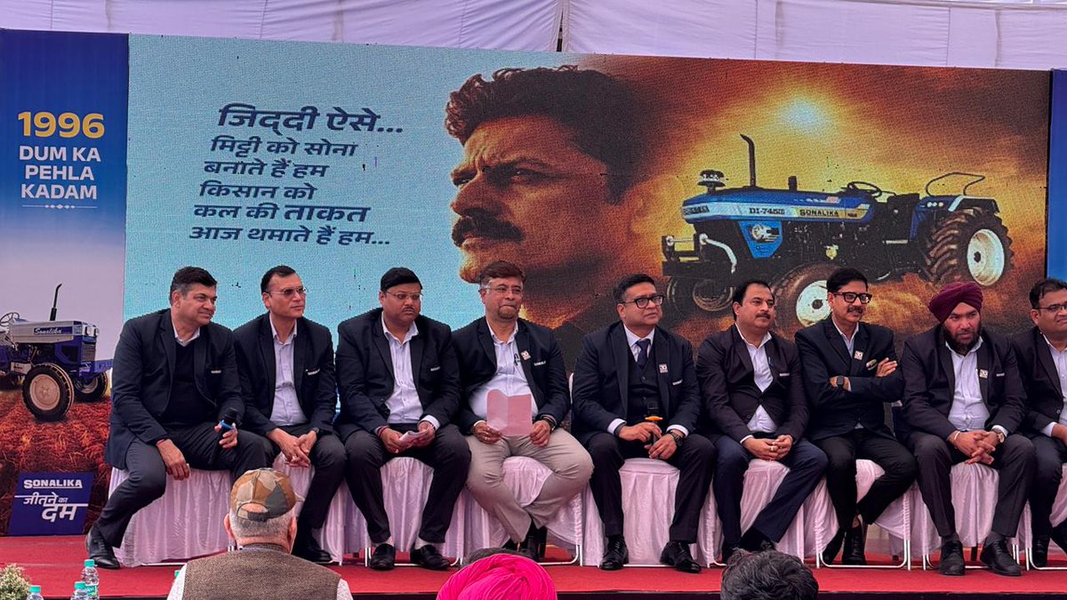 CropsInformati1's tweet photo. Recently I had the opportunity to visit the world's largest Sonalika tractor manufacturing unit in Hoshiarpur. Where I saw the tractor being made, it is a matter of great pride for farmers that Punjab has a very deep connection with agriculture &amp; tractor https://t.co/yPSczUj81a