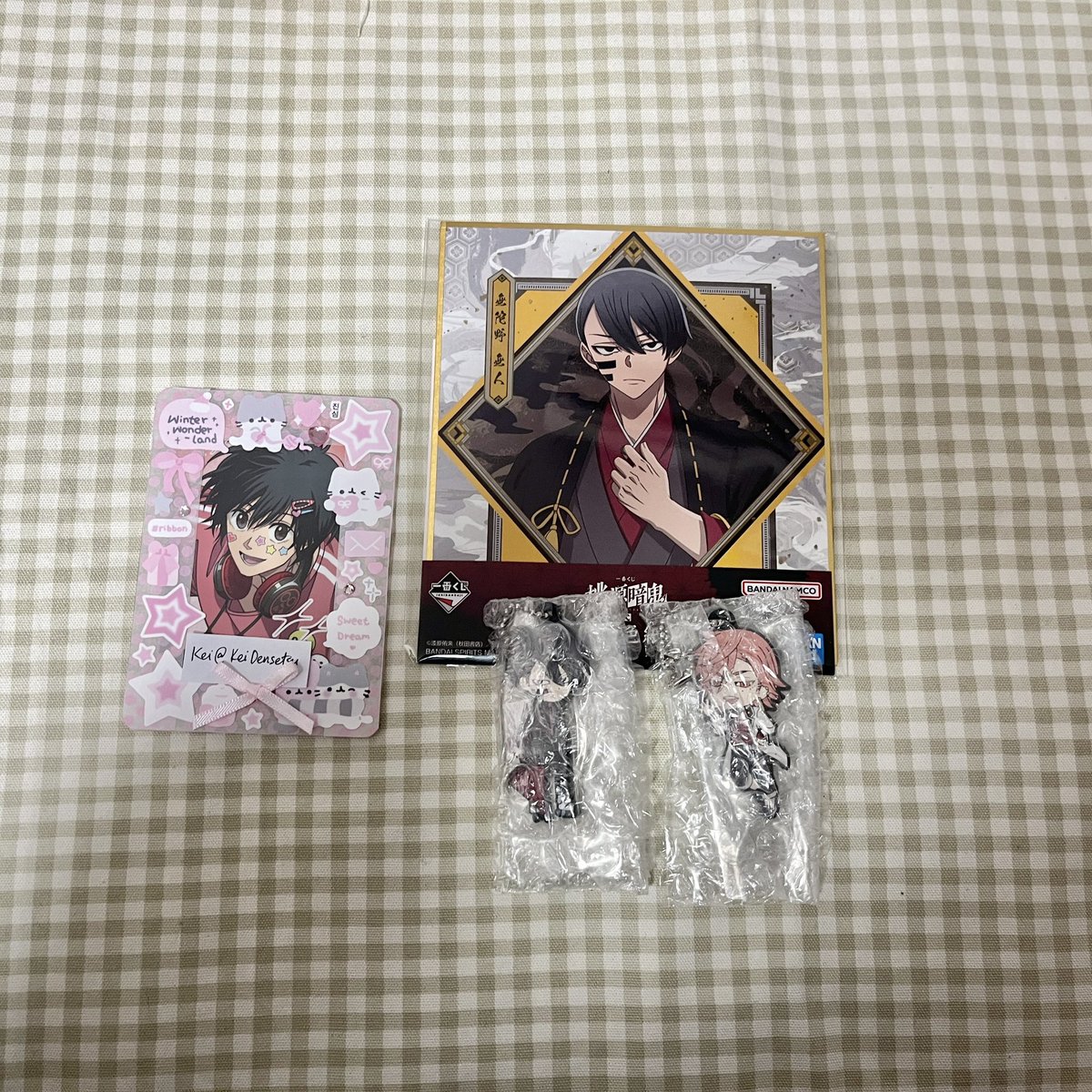 桃源暗鬼 一番くじ 交換 【譲】 A賞 一ノ瀬 F賞 無陀野 花魁坂 H賞 無