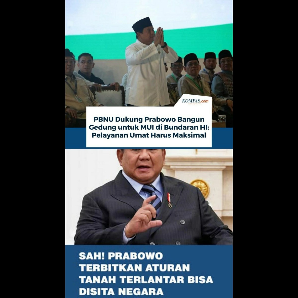 FSaofu's tweet image. Untuk Ormas lain sabar ya. Mungkin kalau sudah ada tanah yang disita bisa dibangunkan gedung 40 lantai juga. Hehe

Presiden RI Prabowo Subianto resmi menerbitkan Peraturan Pemerintah Nomor 48/2025 tentang Penertiban Kawasan dan Tanah Telantar.

Aturan ini diundangkan pada…