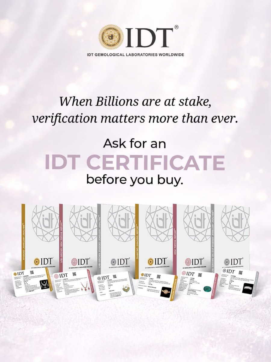 IDTWORLDWIDE's tweet photo. Rare &amp; radiant! 
Pink diamonds make up <0.01% of all diamonds mined. What sets the likes of the Pink Star &amp; Lulo Rose apart? Independent verification of origin, structure &amp; authenticity.  💎 

#pinkdiamonds #idtkaraya #idt #gemstoneverification #raregemstones https://t.co/mu2ZF4vBKw