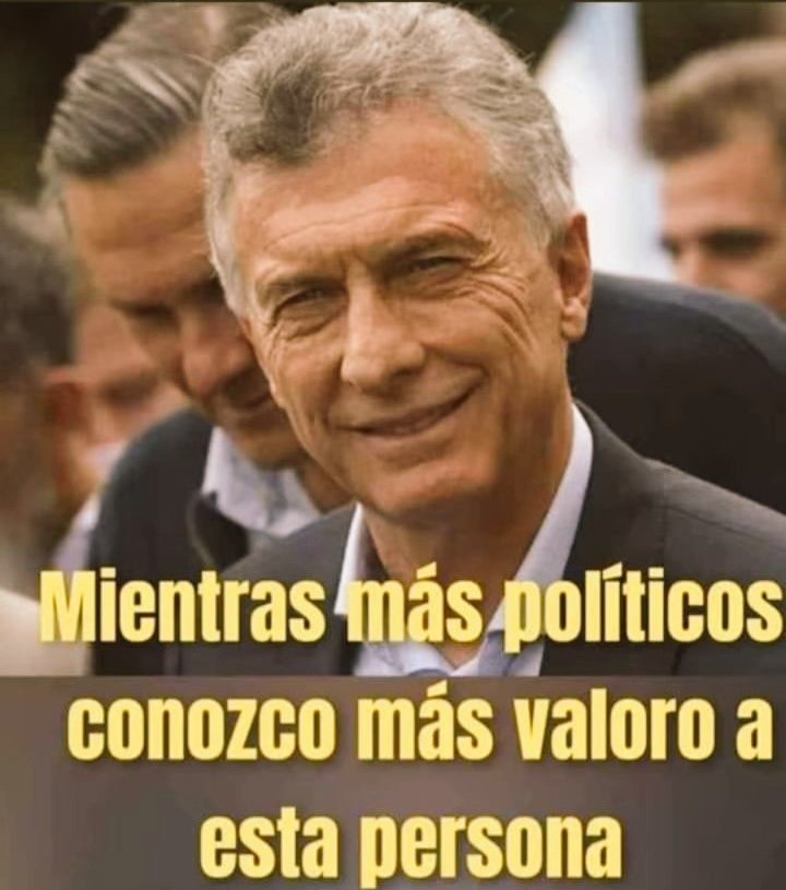Este hombre  va a sacar al país de la decadencia libertaria.
#FelizCumpleMauricio