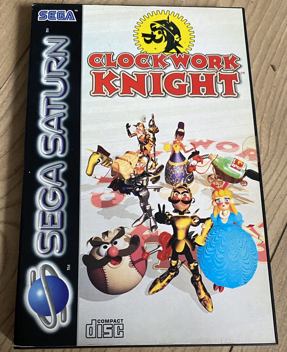 kyenprod's tweet image. #ZoomSurTaCollection On va sur la #Sega #Saturn Pal  avec le jeu Clockword Knight, c’est certainement mon 1er jeu de plates-formes sur la 32 bits de Sega!!!! Des bons souvenirs sur ce jeu, j’ai jamais essayé le 2ème opus… un jour peut être….