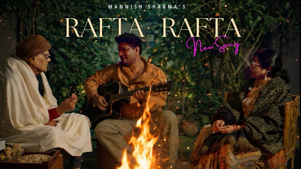 SoulMantras's tweet photo. Rafta Rafta | Official Music Video | Mannish Sharma | Tripurari Sharma https://t.co/d0Gmyqw5vL via @YouTube
#raftarafta #independentartist #NewReleases https://t.co/Bmk4XIk0XL