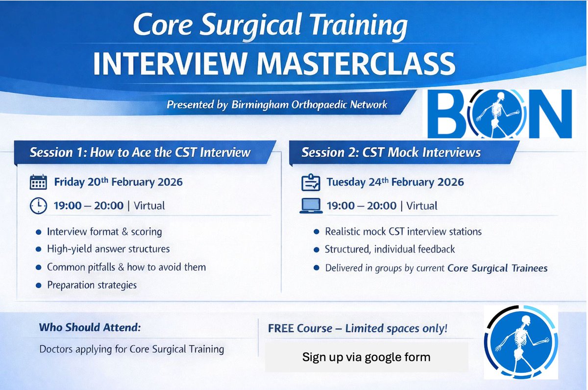 Birmingham Orthopaedic Network tweet media
