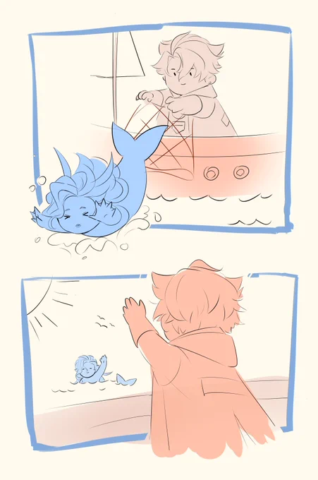 The fish is safe #wriolette 