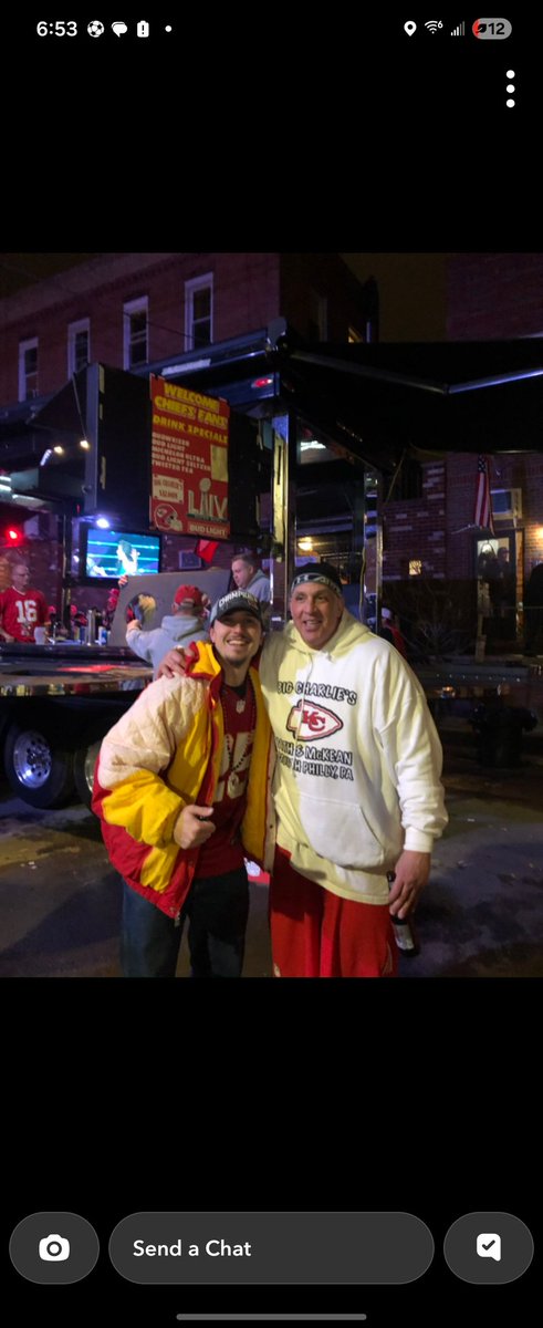 As we approach #SuperBowlLX let us remember one of the best super bowl gatherings ever. The first one for us Philly Chiefs fans. Its a blessing Pauly got to see so much Chiefs success before he passed. Today I remember Pauly and the <a href="/bigcharlies/">Big Charlie's Saloon</a> family. Love you #ChiefsKingdom