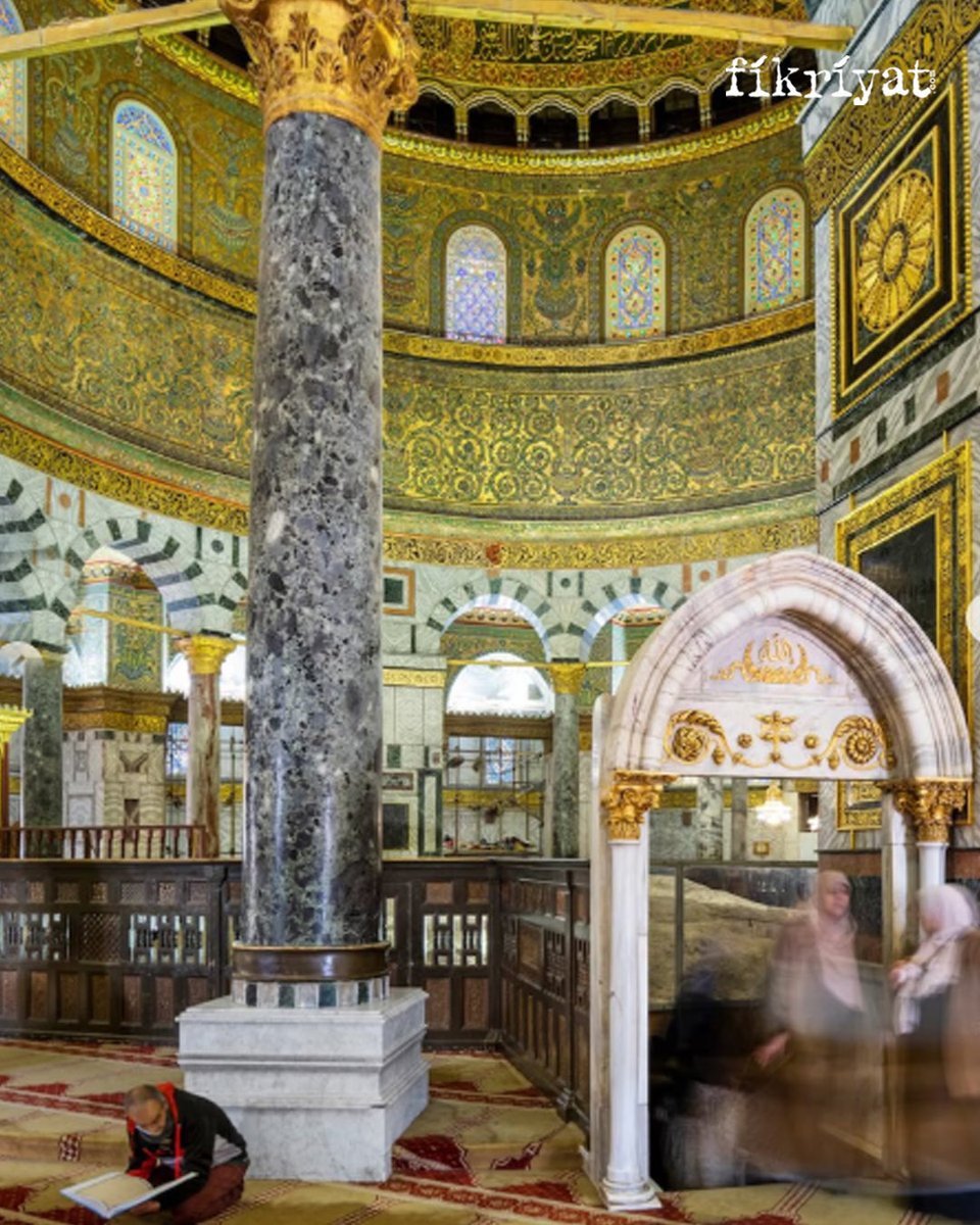 Kubbet-üs Sahra'nın iç güzelliği 🌙💛