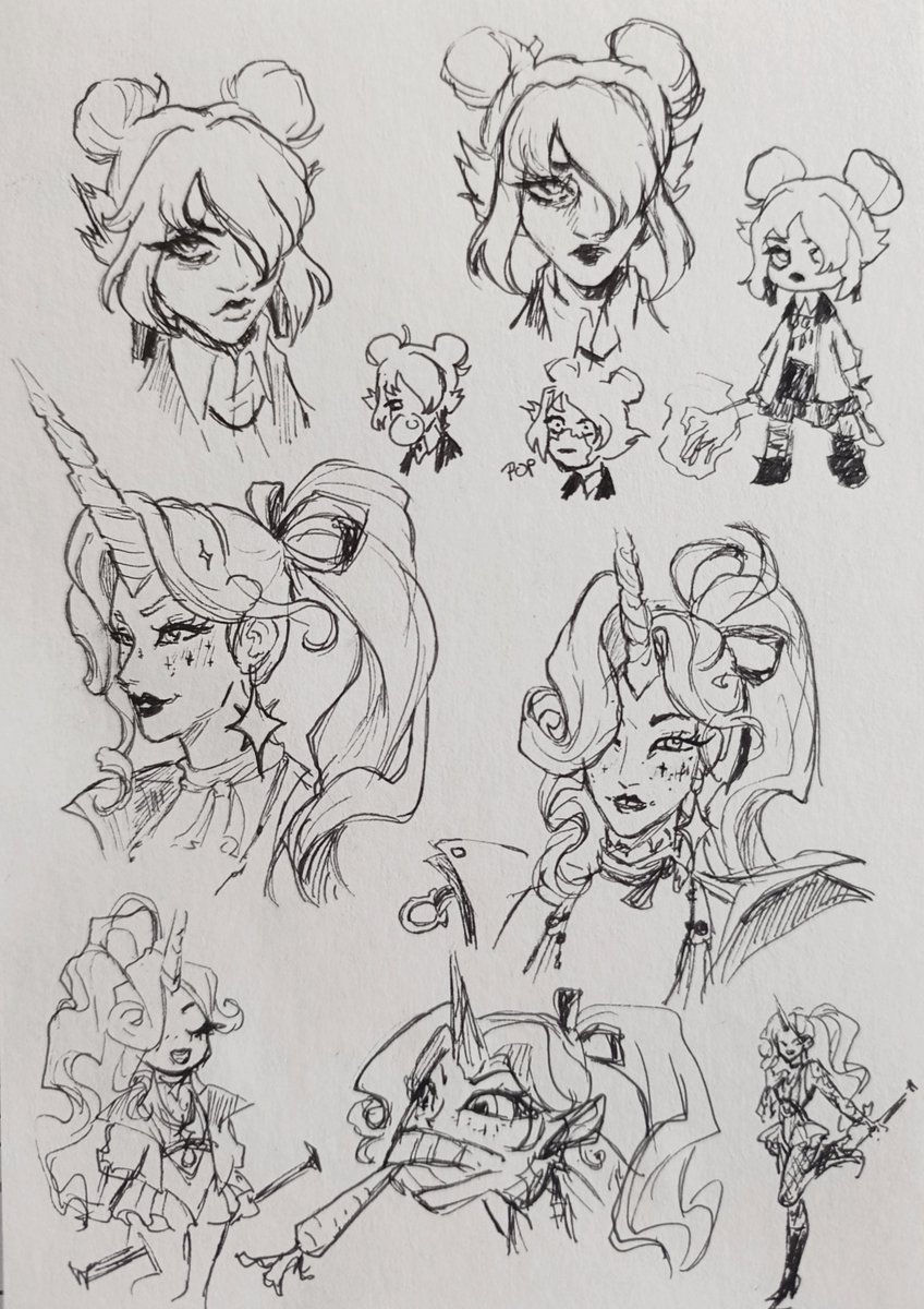 linzer_art's tweet image. trying to get a hang of Graves and Celeste Deadlock