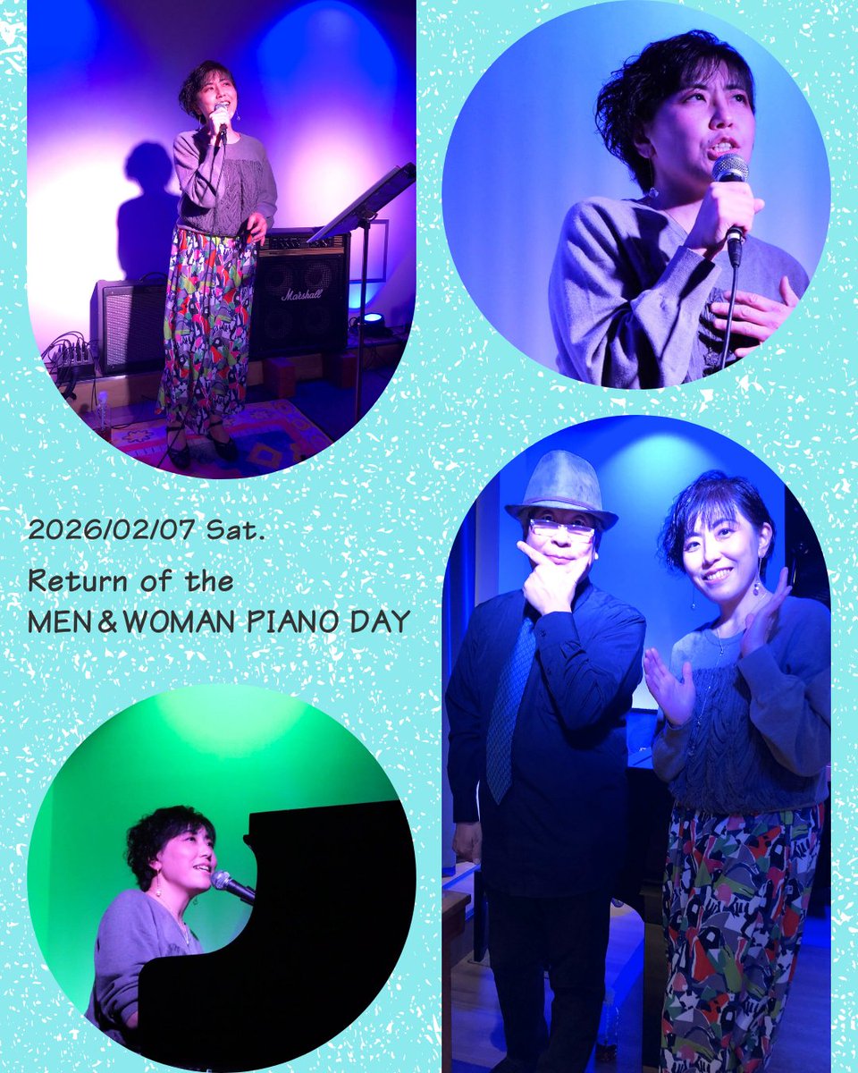 昨日2/7の、MeLONSWiNGさんとのツーマンライブ、たくさんの方にご来場