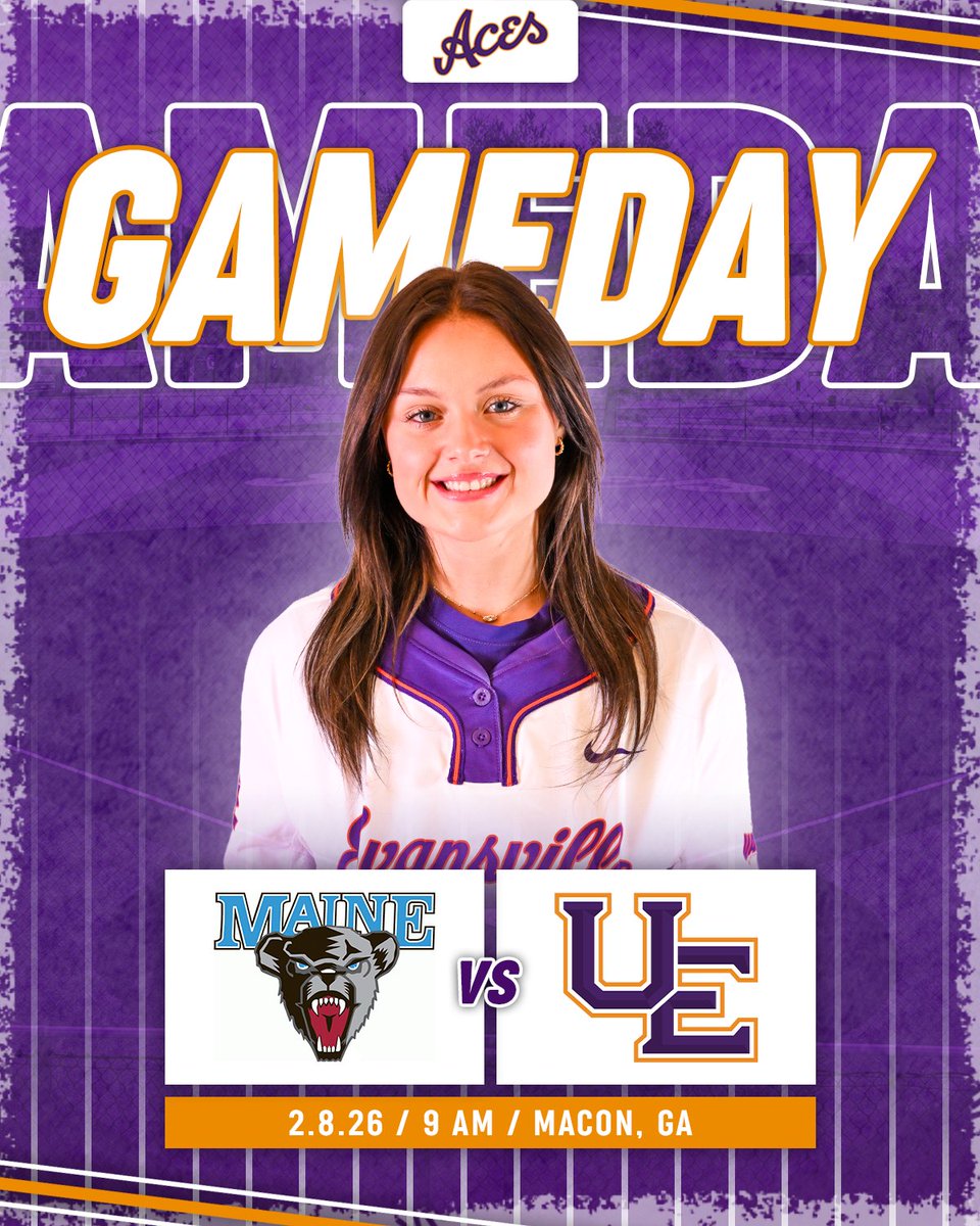 GAME DAY!

🆚 Maine
⏰ 9AM CST
📍 Macon, Ga.
📊 statb.us/v/evan/644887

🥎 #ForTheAces