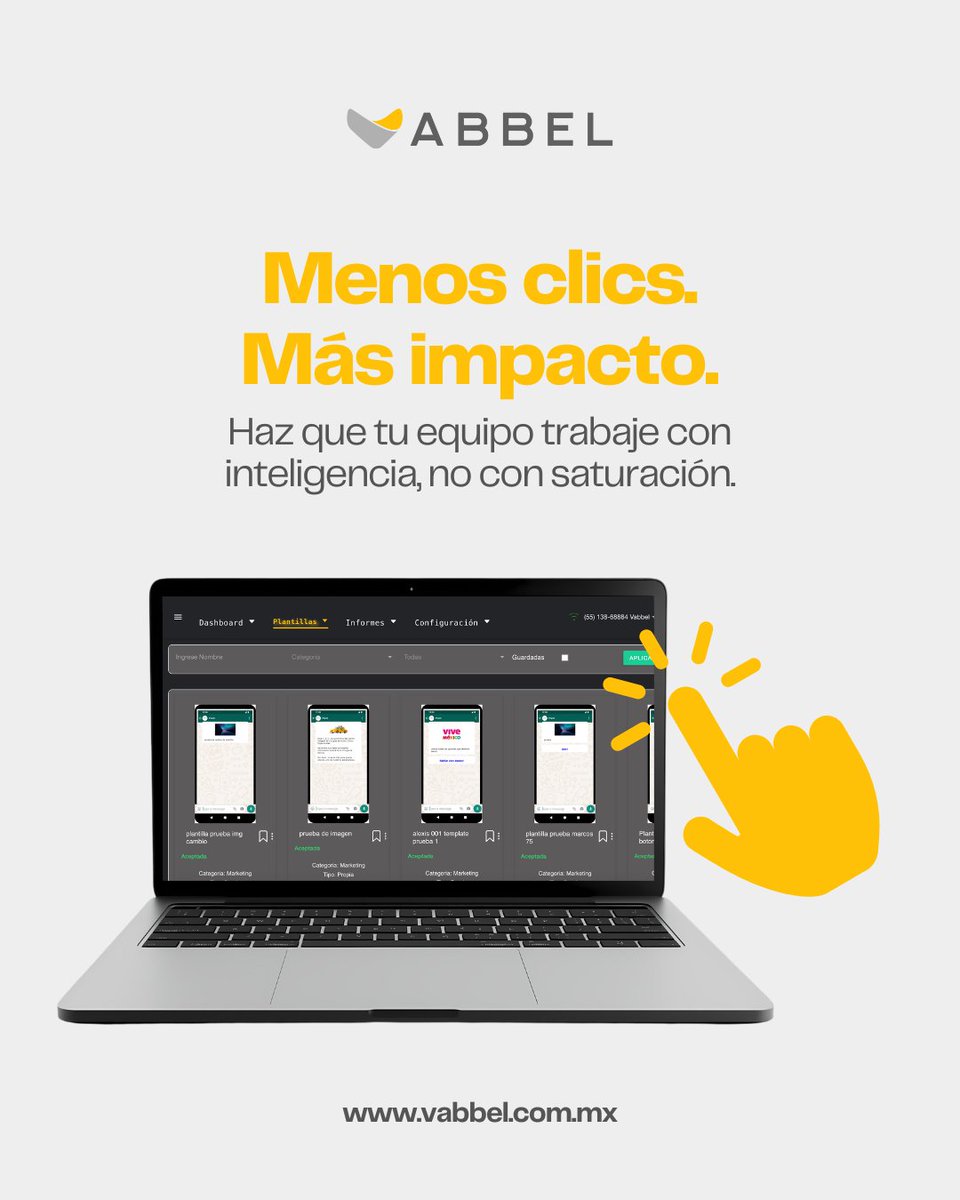 _Vabbel's tweet photo. La automatización no reemplaza a tu equipo, lo libera. Reduce tareas repetitivas y permite que tus asesores se enfoquen en conversaciones de valor.
Descubrelo en https://t.co/i7y3RdXSbu
.
.
#CX #EmpresasDigitales #Automatización https://t.co/WdihTyYx1j
