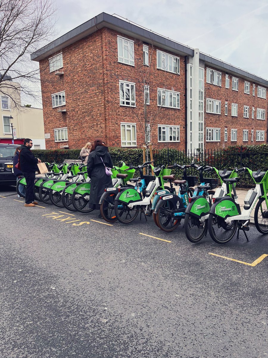 It’s Kipper and so, many Cabbies rank up instead of aimlessly driving around. 

Not if the space is filled with <a href="/limebike/">Lime</a> however…

<a href="/TfL/">TfL</a> <a href="/transportgovuk/">Department for Transport</a>