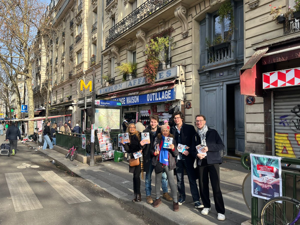 MaxyAnsel's tweet photo. 📌 18ème ardt de Paris!
Ce dimanche tractage auprès des habitants pour présenter notre candidate @datirachida pour la Mairie de #Paris et @ThierryGuerrier pour la mairie du 18è ardt.
Avec la présence de @SylvainMaillard à #Simplon #Marcadet #Julesjoffrin #rueduepoteau💪
⚠️Le #saccageparis a trop duré avec cette gauche parisienne!
Alors les 15 et 22 mars, on vote pour #changerParis !
#Dati2026 #Paris18