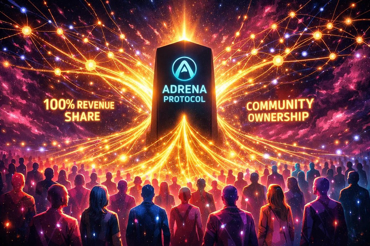 Join the Movement: Own the Future of Perps

Text: "Adrena Protocol is more than a DEX; it's a movement. Built by the community, for the community, we're redefining perpetual trading with fairness, transparency, and shared success. 

Don't just trade – own a piece of the future.