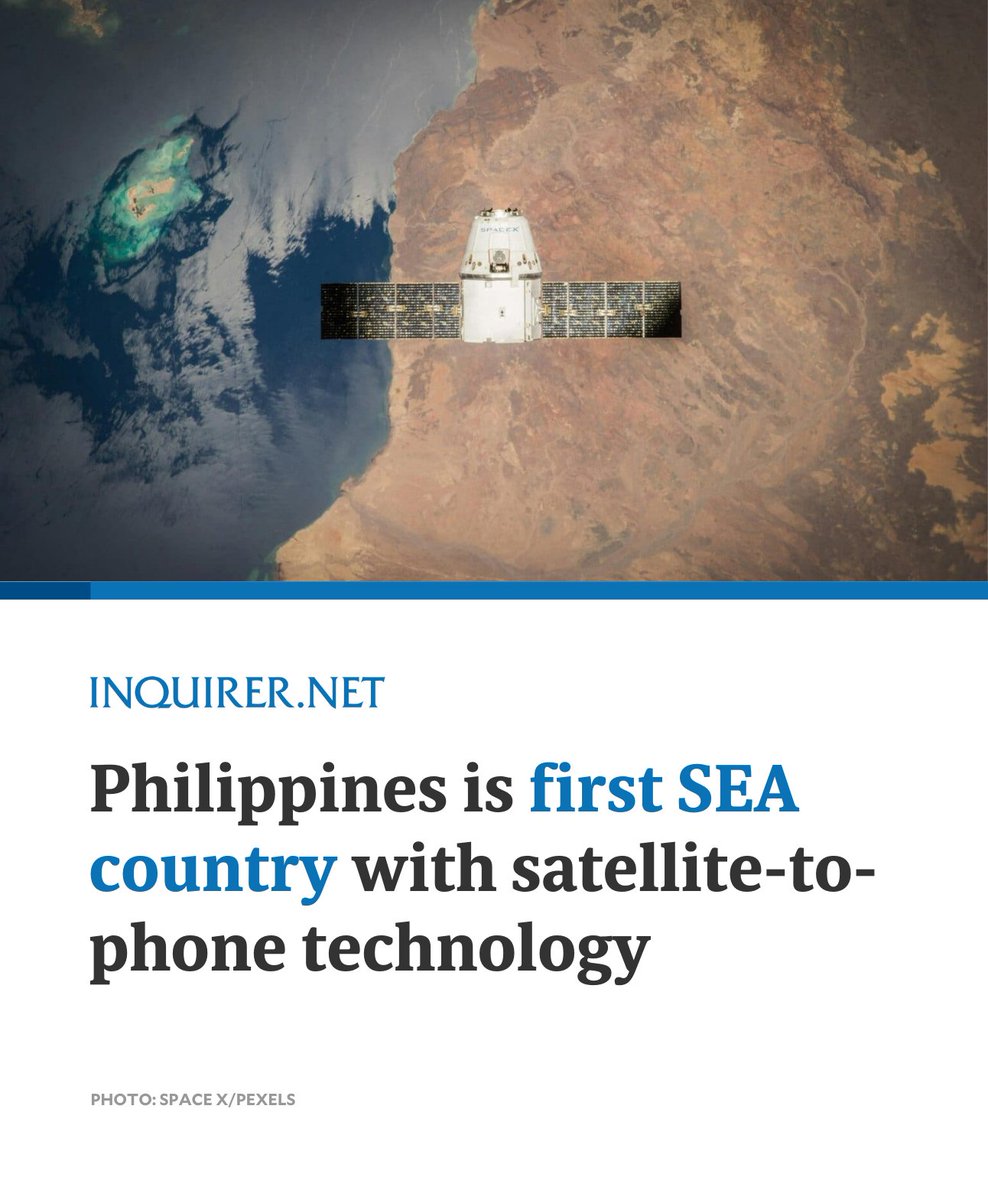 DEAD ZONE NO MORE

The DICT has recently unveiled its groundbreaking partnership between Globe and Starlink, allowing ordinary LTE mobile phones access to calls, text, and mobile data without the use of cell towers. Subscribers will now be able to access network connectivity