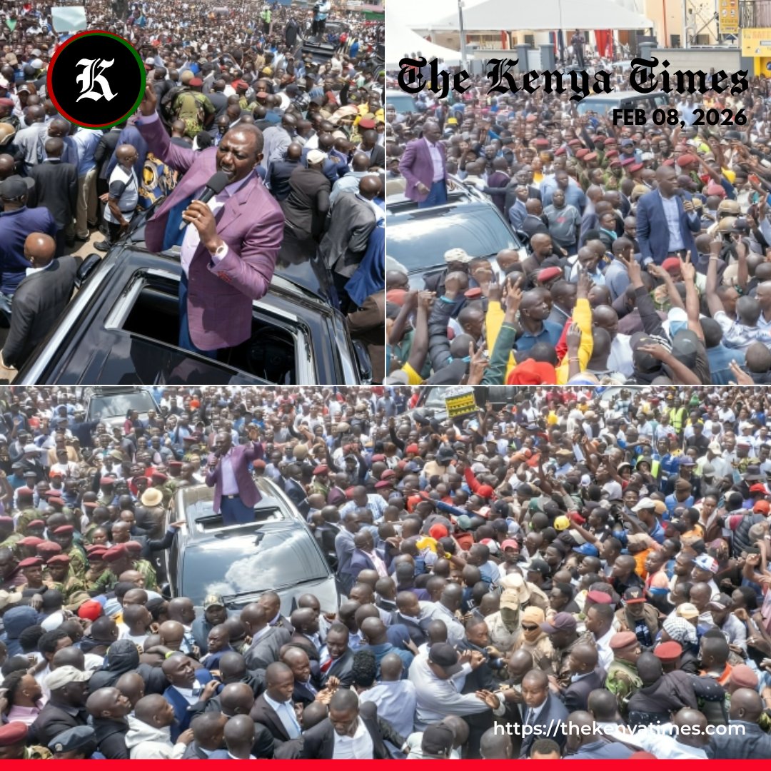 WILLIAM Ruto is already RUNNING a full-blown 2027 campaign AGAINST the United Opposition DESPITE being the SITTING president. THAT alone tells you he knows WANTAM is inevitable. He has accepted DEFEAT in advance &amp; the ONLY card left to PLAY is deception — CONNING Kenyans once