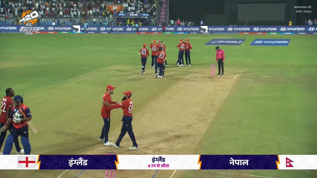 AjayShaRss's tweet photo. Haar Kar Jeetne Wali Picture hai Ye 👏 Superb Lokesh #EngVsNep https://t.co/eLicPBIoAH