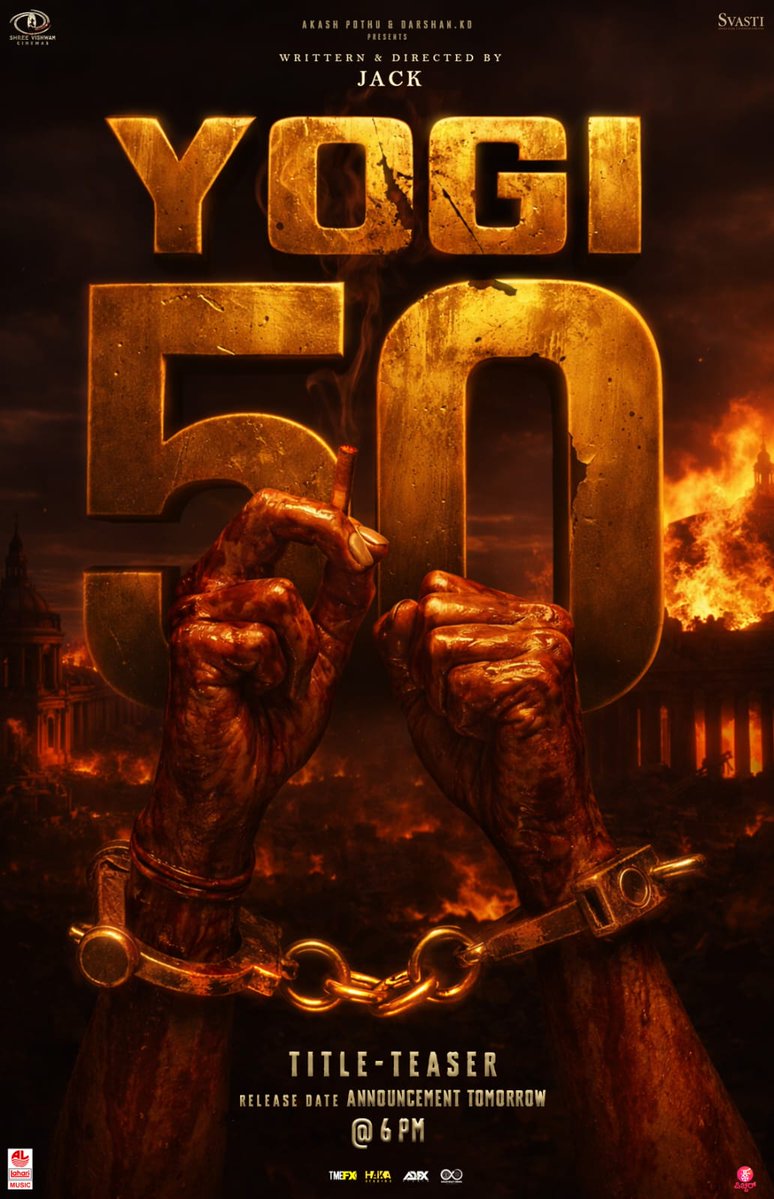 Where rage rules, trust is forged in blood.
He is stepping in to claim his crown. 💥👑

<a href="/Jack_Directorr/">Jack_Director</a> <a href="/LooseMada_Yogi/">Yogesh Samy</a>
<a href="/ShashankMusical/">Shashank Sheshagiri Official</a>
<a href="/vishalprasad29/">Vishal</a>
<a href="/AkashPothu/">akash pothu</a>