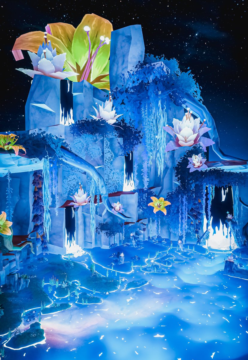 Neomance's tweet photo. The Dreamlike Glow Of The Moonit Lake
夢のような月湖の輝き

World : Vinelux River
Author : Shopow

World URL :
https://t.co/6WFBkTiUph

#VRChat_world紹介 #Neo写真 https://t.co/0bX6kYNagH