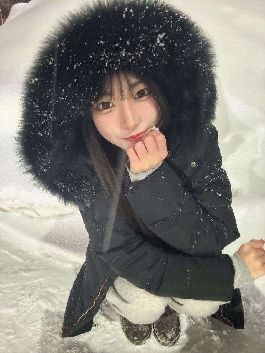 一緒に雪遊びしよ？？♡