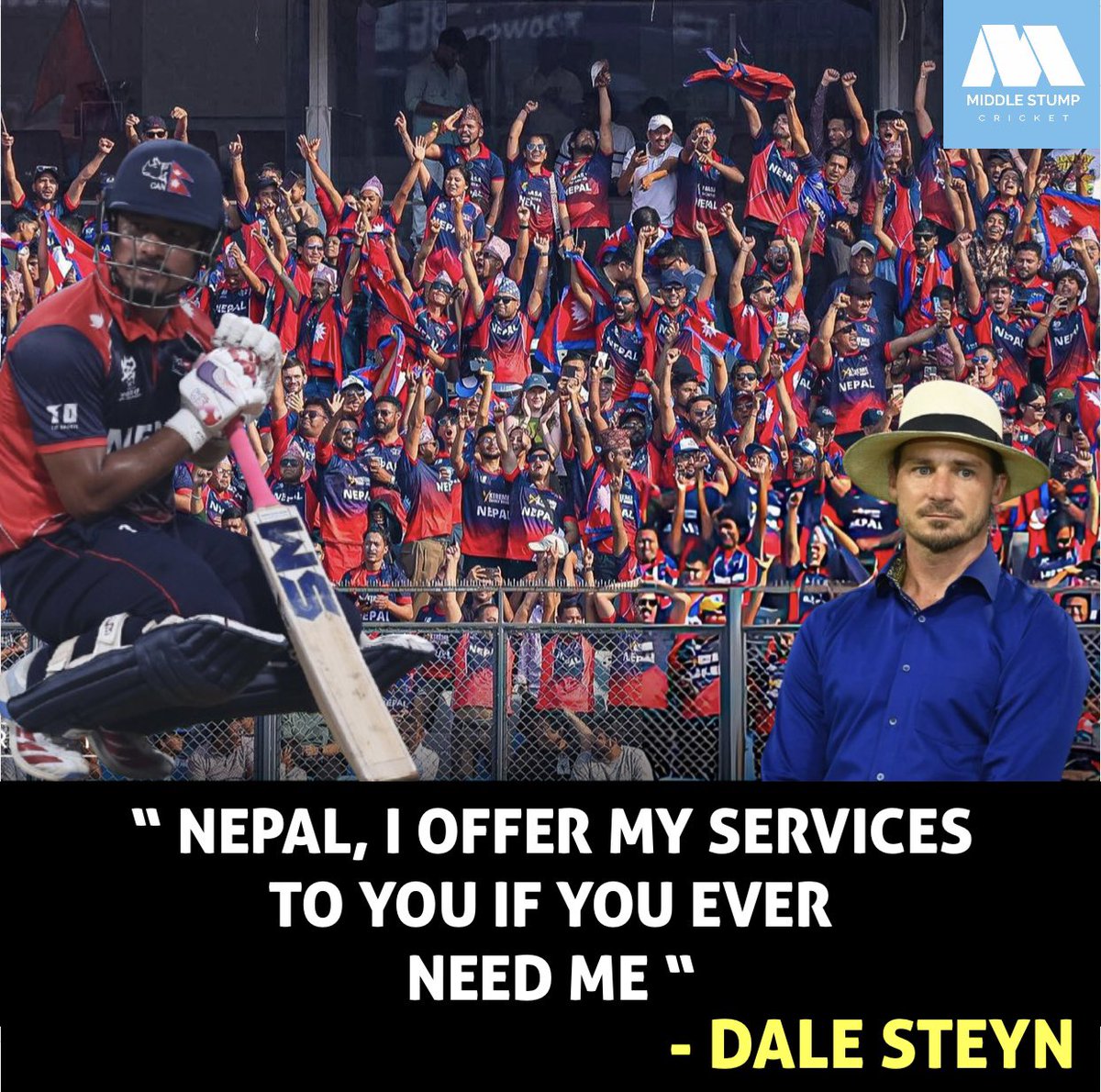 MiddleCricket's tweet photo. This is the best ever offer NEPAL, take it ❤️ https://t.co/MgjKyefMQu