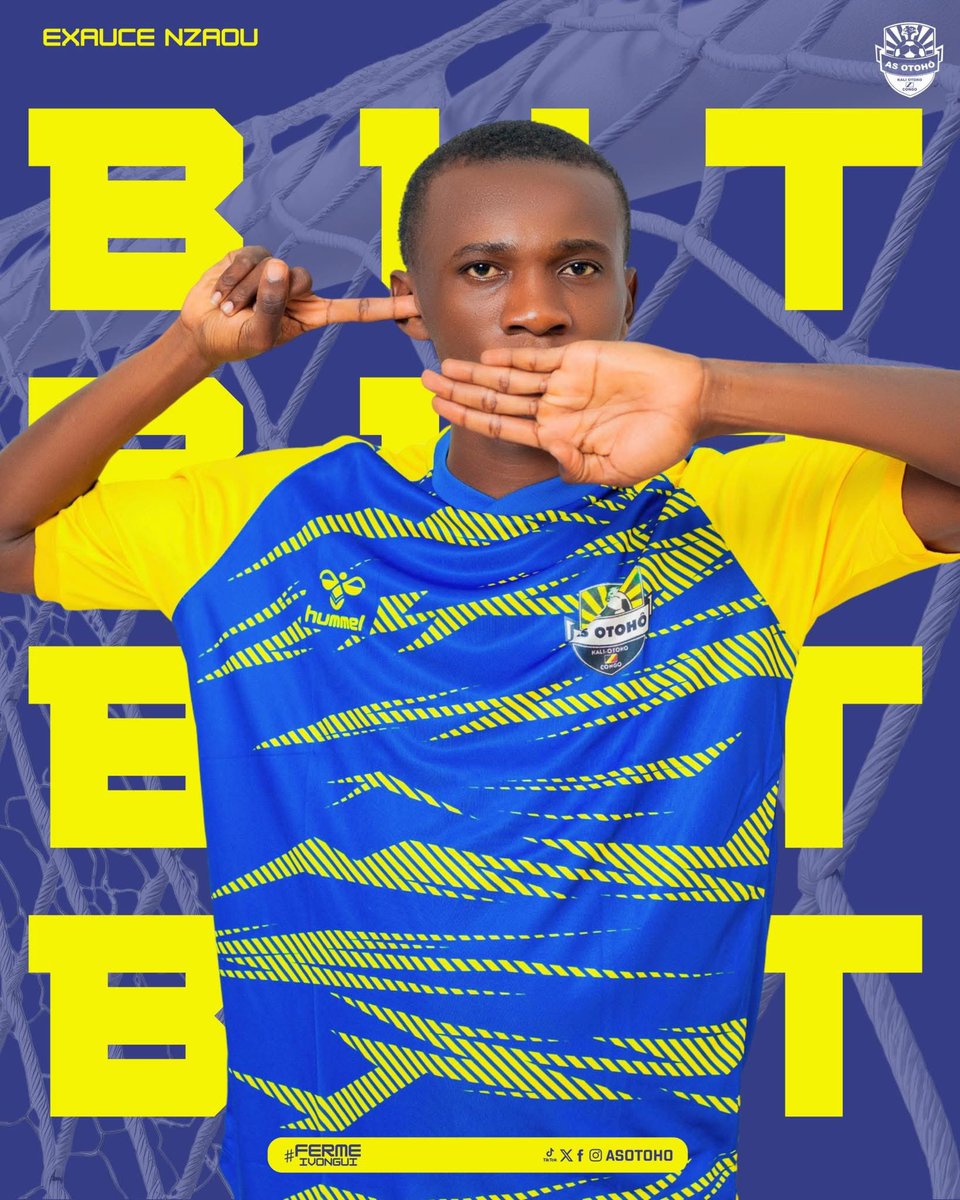 asotoho1's tweet photo. 38’⏱️ GOOOOOOOOOOAAAL !

Exaucé Nzaou ouvre le score pour les bleus et jaunes sur une passe décisive de Prince Mouandza Mapata. 

AS Otohô 🆚 Stellenbosch FC
Toujours 1– 0

#TotalEnergiesCAFCC #Obosso 🔵🟡 https://t.co/oGBGy9ay6X