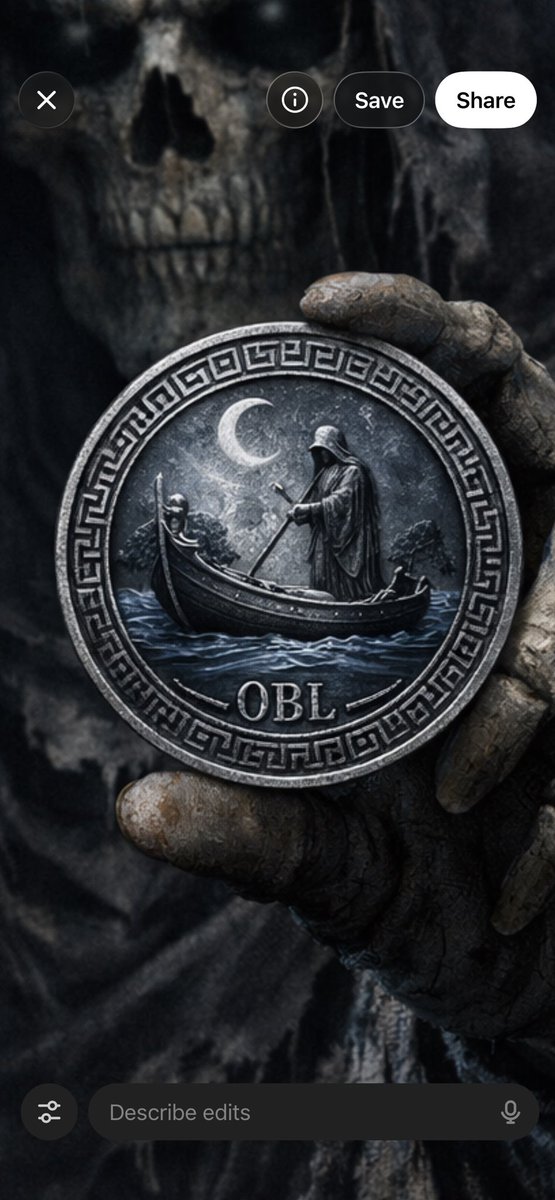 Highkey_f's tweet image. ObolCoin 🪙💀
A myth-inspired digital token. Collectible, rare, and your fare for the crypto Styx.
Follow for updates and join the journey. #OBL #CryptoMyth