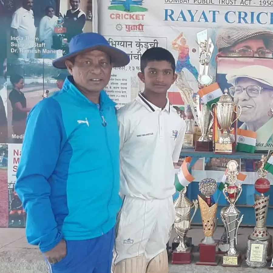 Chetan considers the World Cup triumph his ultimate guru dakshina. But his favorite pupil Abhigyan had already given him a special gift beforehand — when Chetan's trusty 25-yr-old scooter finally gave up, the young wicketkeeper-batter surprised him by buying a brand-new bike.