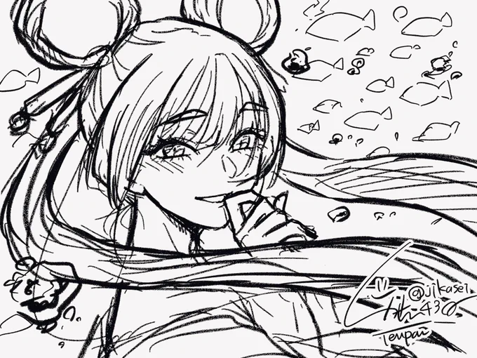 らくがき そのうちちゃんと描くかも 