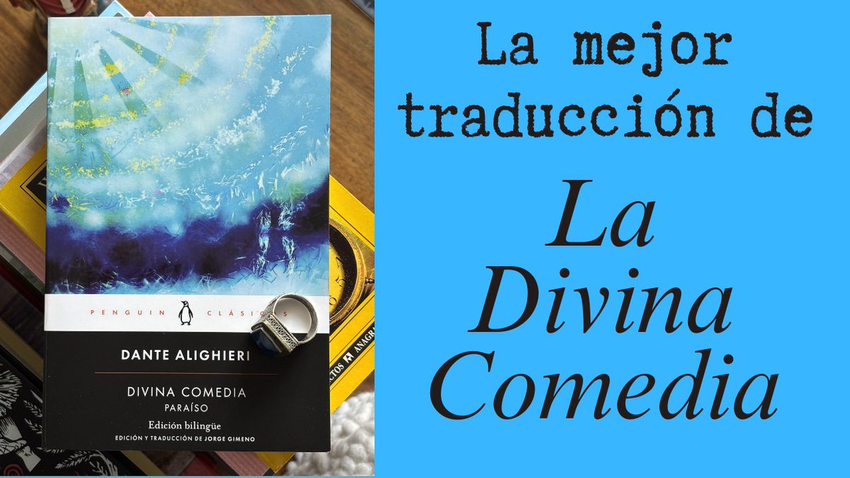 La «DIVINA COMEDIA»
Estreno esta tarde-noche a las 19:00 h en mi canal «Editar y Traducir»
Con chat abierto durante el estreno.
#Dante #DivinaComedia #EditaryTraducir