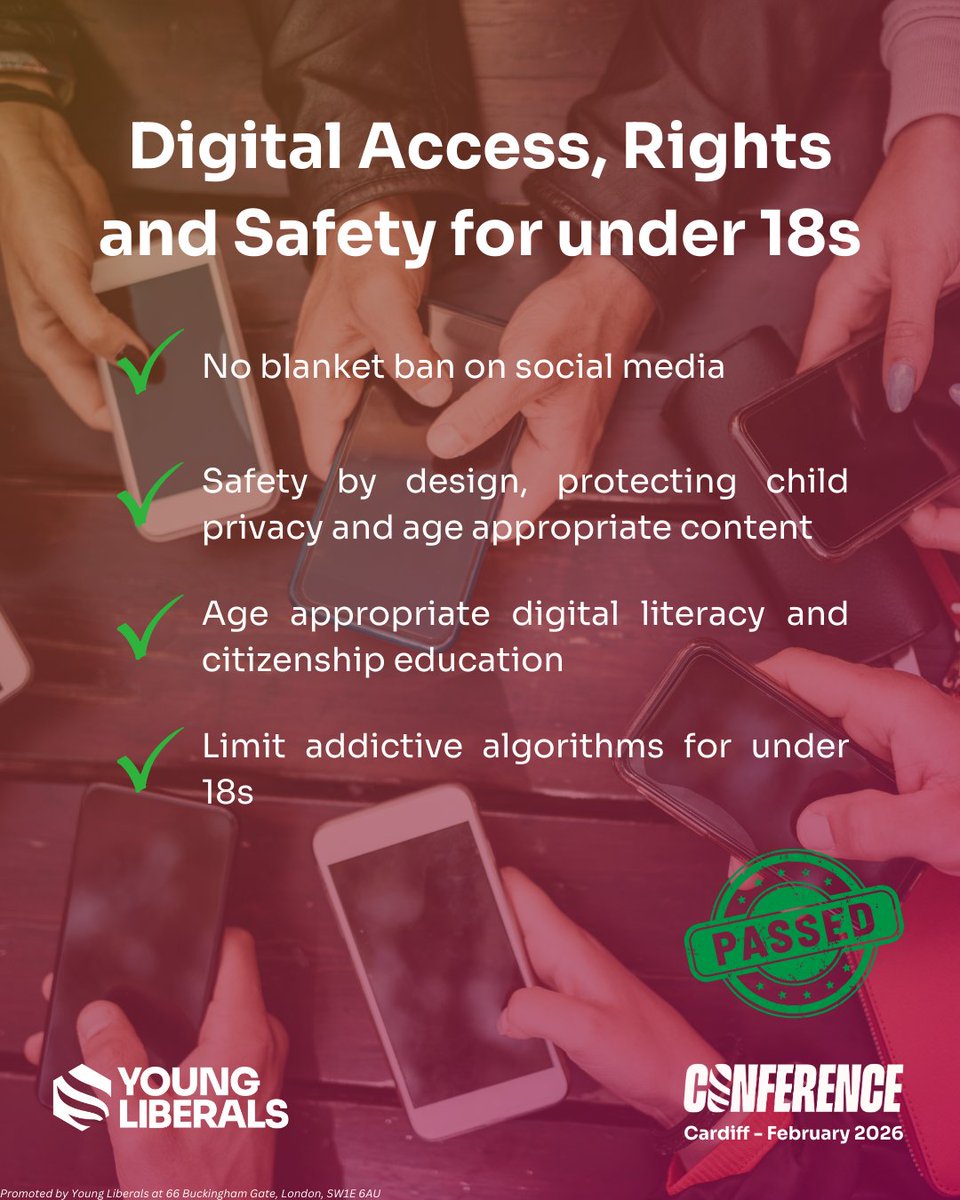 As our Winter Conference comes to an end, we are delighted to announce EIGHT new policies passed at conference - from jobs to civil liberties, international crisis to universities.

A 🧵: