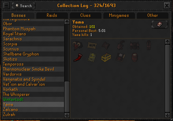 Got my second synapse today and decided to learn yama.
1kc horn XD