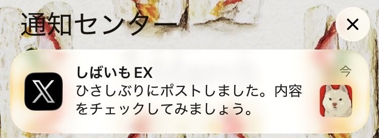 Twitterサボりすぎると相互フォロワー？にこんな通知出るんすか🧐恥ずい