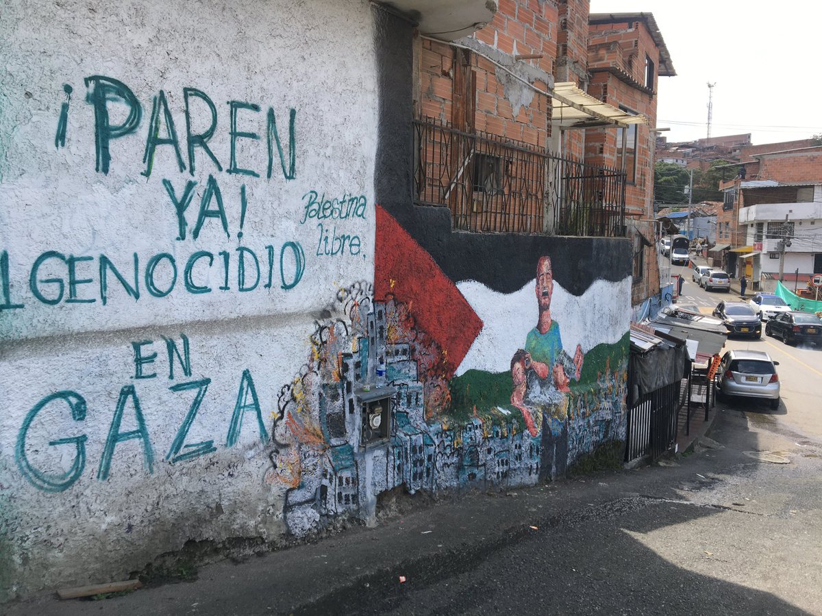 Desde Villa Nice, seguimos pidiendo que pare el genocidio en Gaza…