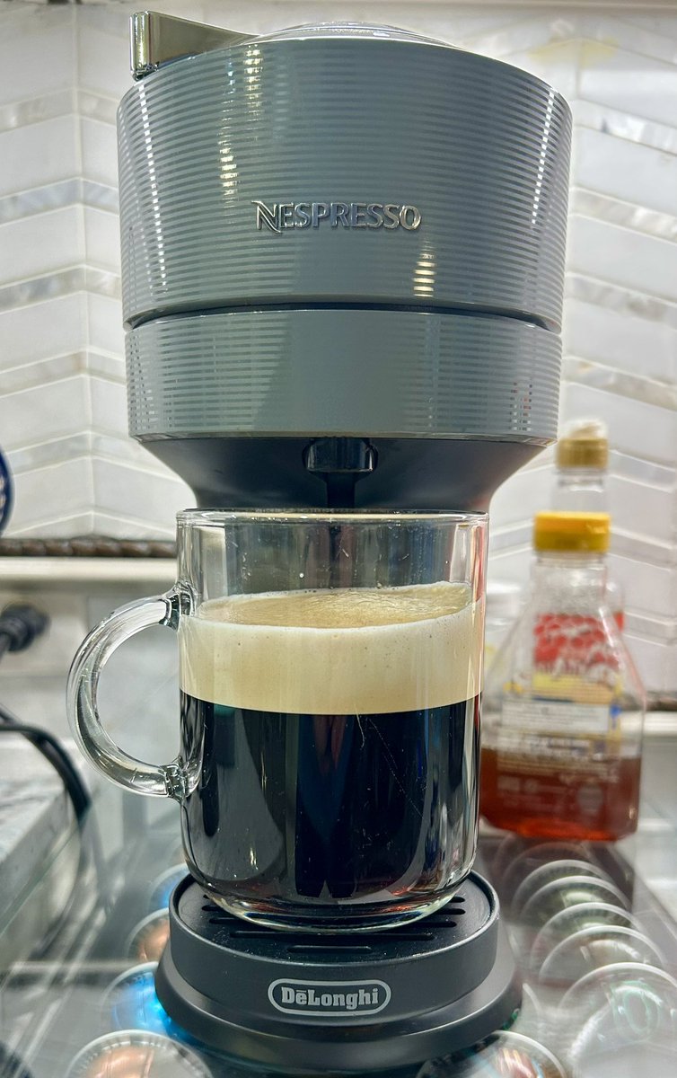 KranzRob's tweet photo. An Americano made with Puerto Rican double espresso seemed like an appropriate start to Super Bowl Sunday.

#SuperBowlLX https://t.co/tPjp49cBNr